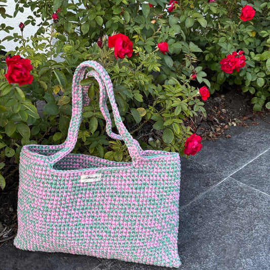 Strandväska - Pastell